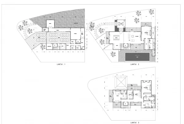 Arsitektur Rumah Pondok Indah _ Etha 8 gedung_hijau_p001