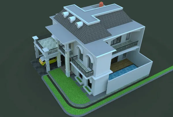 Arsitektur Rumah Depok _ Indah 2 indah_3_copy